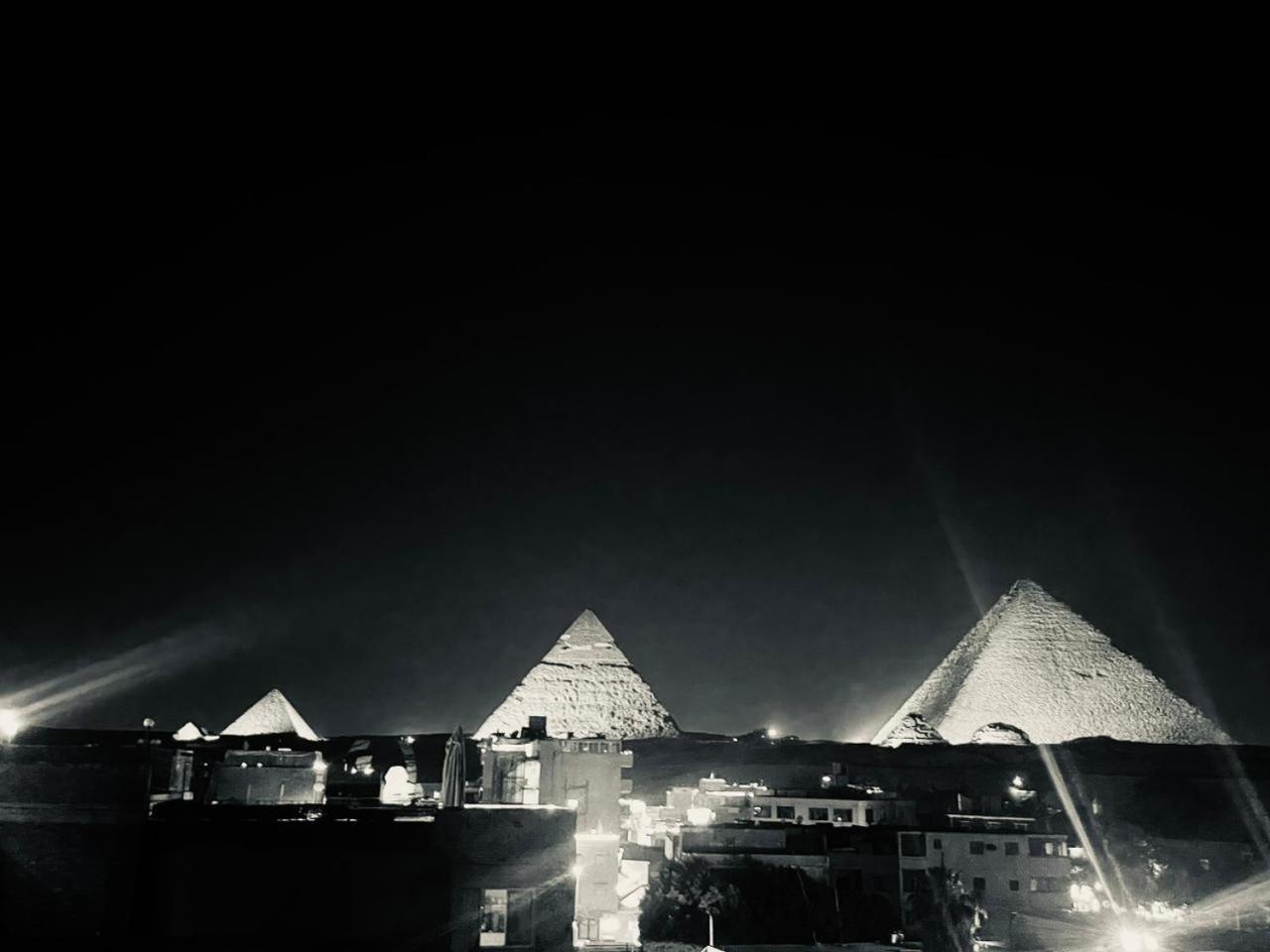 Pyramids Gate Hotel Kafrat al Jabal Exterior foto