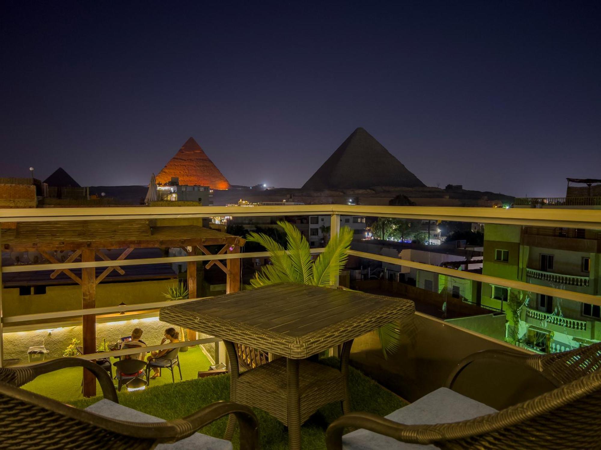 Pyramids Gate Hotel Kafrat al Jabal Exterior foto